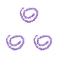 thumbnail image 2 of QualitChoice 1/2/3/5 Vines Artificial Hydrangea Flowers String Wall Hanging Plants Garland Rattan for Room Wedding Home Christmas Party Light Purple 3PCS, 2 of 6