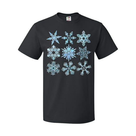 Inktastic Winter Snowflakes T-Shirt