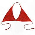 thumbnail image 3 of Rhinestone Embellished Sheer Bralette with Halter Neck and Backless Design for Women, 3 of 5