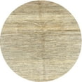 thumbnail image 1 of Ahgly Company Machine Washable Indoor Round Contemporary Dark Almond Brown Area Rugs, 4' Round, 1 of 7