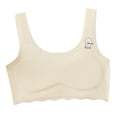 thumbnail image 3 of Swuxness Girls Training Bras Adjustable Straps Solid Color Seamless Bralette Soft Breathable Stretchy, 3 of 4