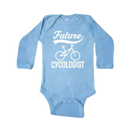 

Inktastic Future Cycologist Cyclist Biking Gift Baby Boy or Baby Girl Long Sleeve Bodysuit