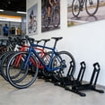 thumbnail image 2 of Yammee Bicycles Floor Parking Rack Floor Stand Steel Bikes Display Holder Bicycles Rack Stand Cycle Stand for Garage Storage, 2 of 9