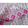thumbnail image 4 of oneOone Silk Tabby Fabric Geometric Ikat Print Fabric BTY 42 Inch Wide, 4 of 4