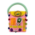 thumbnail image 1 of Ocupado Tablero Mochila para niños pequeños Bolsa de actividades sensoriales Actividad de aprendizaje Juguete Juego cognitivo Juguetes para Rosa, 1 of 8