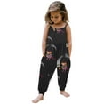 thumbnail image 4 of FDDMis Toddler Jumpsuit Big Sister Outfit White Onesies 6 Year Old Boy Clothes for 18 Month Old Girl Clothes 4t Newborn Clothes Boys, Black 12-24 Months, 4 of 4