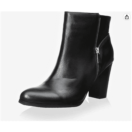 

Sixth + Love Adult Women s Rex Zip Black Bootie Sz. 7.5 M US
