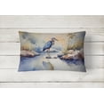 thumbnail image 3 of Blue Heron Throw Pillow 12 in x 16 in, 3 of 4