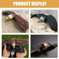 thumbnail image 2 of Shisuyan 2pcs Realistic Eagle Model Toys Simulation Eagle Figurines Bird Animal Model Balancing Eagle Toy, 2 of 9