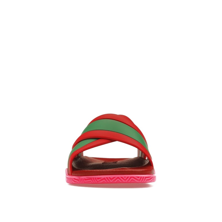Gucci Women's Web Slide Pink Rubber Sandals, from StockX - Walmart.com