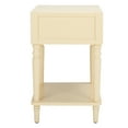 thumbnail image 6 of SAFAVIEH Siobhan Solid Rustic 24" Nightstand with Storage Drawer, Vanilla, 6 of 13