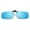 Blue, variant on Sunglsses Clip, Polarized Lens Sunglasses Clip, Clip-on Sunglasses Flip Up, Fashion for Men and Women (1pcs, Yellow Green)