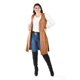 thumbnail image 5 of Chaleco largo tipo gamuza Roman Fashion /Tallas Extras, 3905 (Chedron) naranja oscuro Unitalla, 5 of 6
