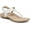 White, variant on Women's Brea Ankle Straps Heeled Sandal Blue Mist Nubuck 5W