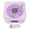 thumbnail image 2 of Tocadiscos Estilo Altavoz Vintage Bt Reloj Altavoz Radio Luz Nocturna Luz Ambiental, Control Táctil, Lámpara de Noche 3 en 1, Altavoz Pequeño inalámbrico Para Dormitorios salas, 2 of 7
