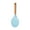 Sky Blue, variant on Multi-Function Spoon, 2 in 1 for Cooking, Silicone Spatula Spoon with Wood Handle, Kitchen Gadget – Zjh Textile, for Nonstick Cookware Stirring and Serving Silicone Spoon