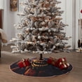 thumbnail image 3 of Lsque Five Nights At Freddy'S Print Christmas Tree Skirt with Ties and Velcro,Xmas Holiday Decorations, Adjustable Tree Skirt-48", 3 of 6