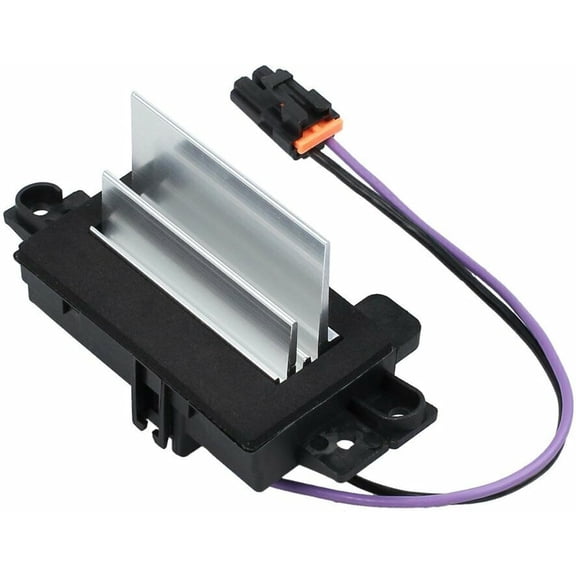 AC Blower Motor Resistor Blower Control Module, Fit for 2003-2007 Chevrolet Silverado Avalanche Suburban Tahoe, GMC Sierra Envoy Yukon, Cadillac Escalade, Replace 15-80567 89018778 52495874 4P1516