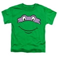 thumbnail image 2 of Teenage Mutant Ninja Turtles Donatello Smile Kids T Shirt (4) for Toddler Boys and Girls, Kelly Green, 2 of 5
