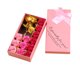thumbnail image 2 of Regalo de bienestar Flor de jabón rosa con lámina de oro de 24 quilates Regalo de empresa de Navidad Actividad creativa, 2 of 6