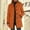 Orange, variant on Peacoats for Women Winter Wool Blend Peacoat Jacket Single (Yellow XXXXL)