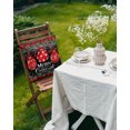 thumbnail image 5 of Waterproof Outdoor Throw Pillows with Inserts 16"x16", Red Christmas Balls Soft Decorative Pillowcases for Couch Bedroom, Winter Snowflakes Xmax Berry Plaid Pillow Covers for Sofa Living Room, 5 of 8