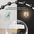 thumbnail image 4 of Yayeee 2-Pack Plug in LED Night Lights with Light Sensors Motion Detectors, Pink Cheetah, 4 of 7