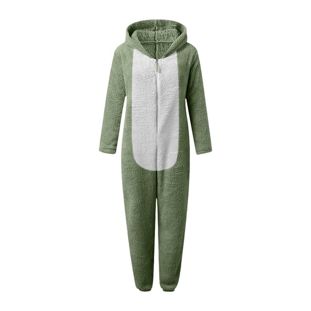 TISHITA Grenouillère Pyjama pour Femme Costume de Cosplay pour Jeu de Rôle Fête Spectacle sur Scène Vert m