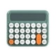 thumbnail image 1 of Calculadora de escritorio portátil, suministros de oficina, suspensión automática con tapete antideslizante Pantalla LCD grande Calculadora estándar Verde Sunnimix calculadora de escritorio, 1 of 8