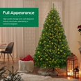 thumbnail image 2 of Árbol de Navidad Himimi artificial preiluminado de 6 pies con luces blancas cálidas, 2 of 8