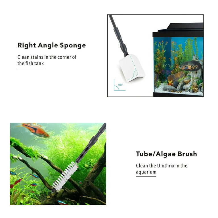 hygger Aquarium Magnet Cleaner Brush - hygger