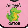 thumbnail image 4 of Inktastic Alligator Boys or Girls Baby Bib, 4 of 4