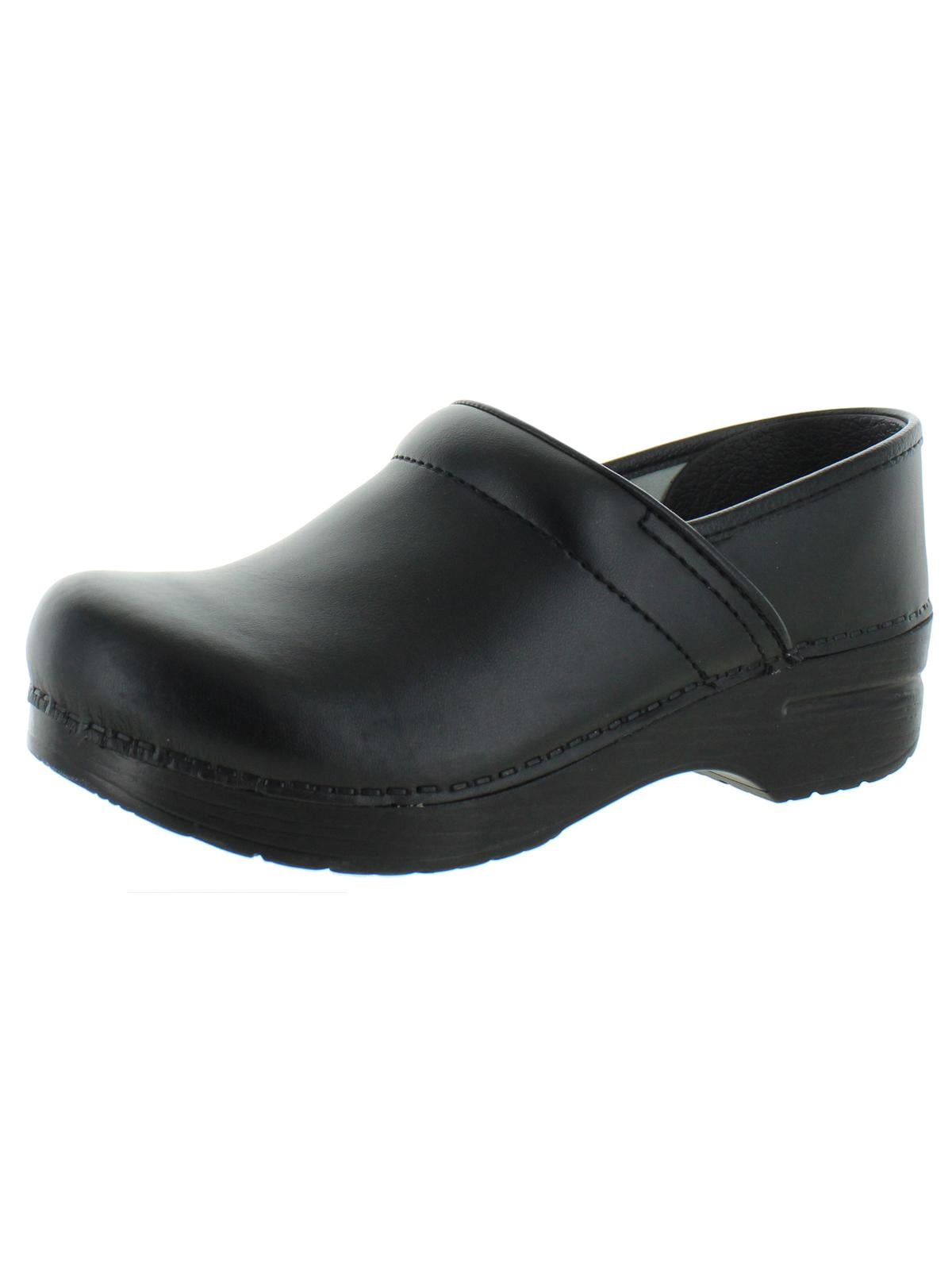 Dansko Womens Professional Leather Slip On Clogs 3471