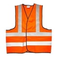 thumbnail image 1 of Chaleco Seguridad Tela Naranja Con Cintas Reflejantes Surtek SURTEK 137377, 1 of 3