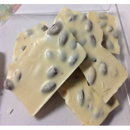 - Asher's Sugar Free Almond Bark White Chocolate Candy 1 pound