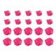 thumbnail image 1 of 20pcs 2Tamaños Rosas de Cinta de Satén 2.5cm/5cm Flores de Rosa Artificial de Tela para Manualidades DIY (Rosa Claro), 1 of 5