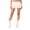 Pink, variant on Musuos Women Lace Mini Skirt Solid Color Ruffled Hem Floral Skirt for Summer Vacation Club Streetwear Aesthetic Clothes