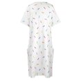 thumbnail image 4 of Vestido holgado de arcoíris para mujer Conjunto elegante con bolsillos ideal para ocasis especiales, 4 of 6
