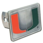 Miami Hurricanes Trailer Hitch Cover