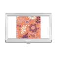 thumbnail image 1 of flower  paint business card holder case pocket box wallet, 1 of 3