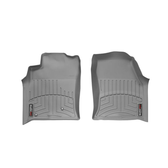 WeatherTech Custom Fit FloorLiners compatible with 2003-2009 Lexus GX - 1st Row (Driver & Passenger), Grey