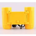 thumbnail image 4 of Telescope Kid Portable foldable High Resolution Strap Children Binocular 2.5x Magnification Binoculars Toy Aids Yellow, 4 of 9