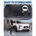thumbnail image 2 of 2 Pack Lift Car Ramps,  8.6 Inch LiftPortable Auto Ramps for Oil Change and Vehicle Maintenance with Anti-Slip Base, Stackable with Handles, 2 of 7