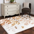 thumbnail image 3 of 4'x6' Area Rugs, Yellow Leaves Indoor Outdoor Area Rug for Living Room Bedroom, Summer Botanical Washable Bathroom Rugs Kitchen Floor Carpet Mats Home Decor Aesthetic, 3 of 8