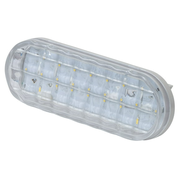 Grote 62591 SuperNova Oval Dual-System LED Backup Light - Vertical Grommet Mount, Male Pin