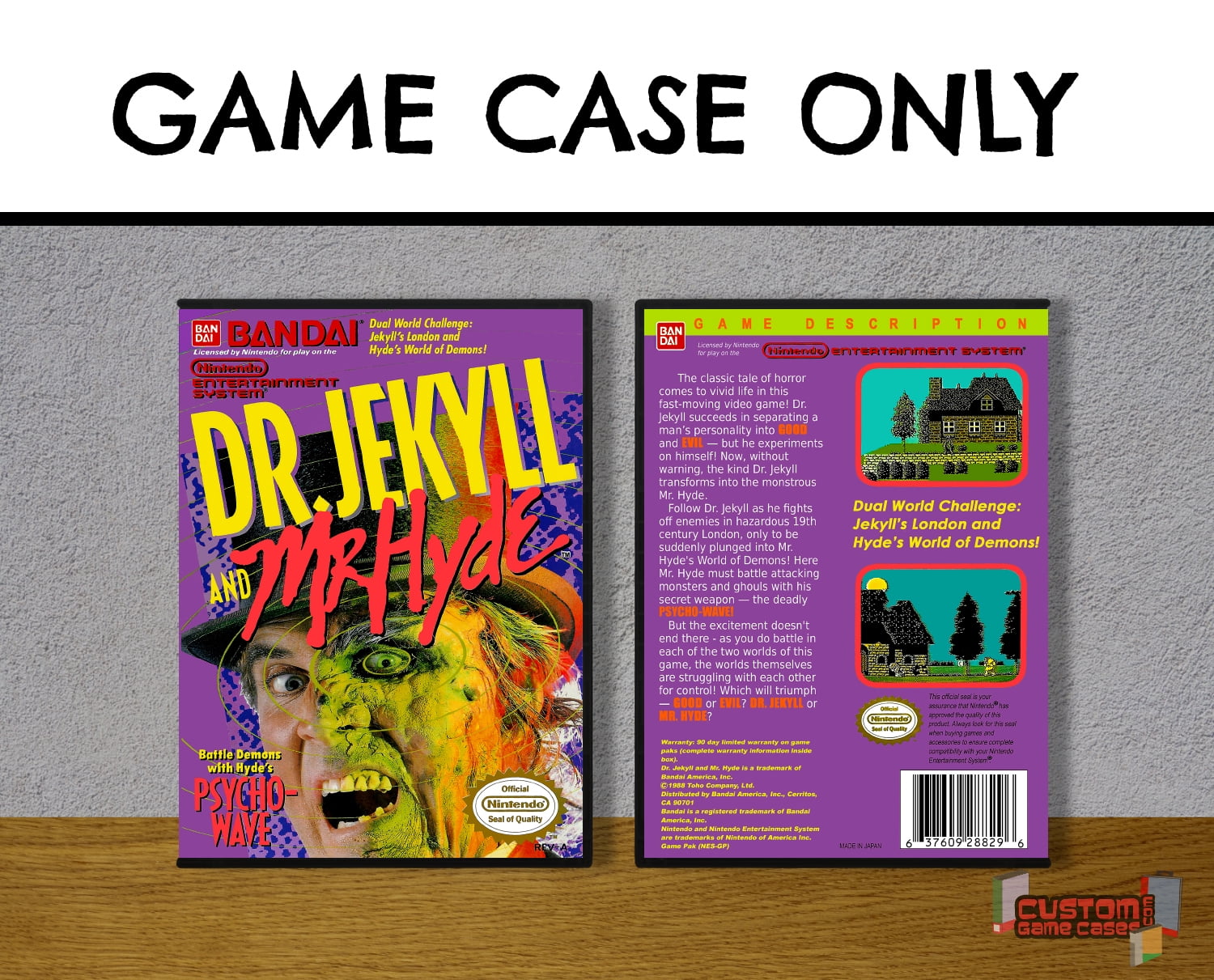 Dr Jekyll And Mr Hyde Video Game Dr. Jekyll and Mr Hyde | (NESDG) Nintendo Entertainment System - Game