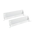 thumbnail image 4 of Rev-A-Shelf 14" Tip Out Accessory Tray, Tab Stops, White, 2 Pack, 6562-14-11-52, 4 of 9