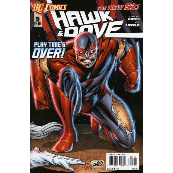 Hawk And Dove (5th Series) #5 VF ; DC Comic Book