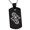 Black, variant on Stainless Steel Illusionism Magic Rune Engraved Dog Tag Pendant Necklace