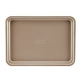 thumbnail image 3 of Anolon Nonstick Bakeware 3-Piece Cookie Pan Set, Bronze, 3 of 7